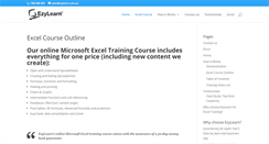 Desktop Screenshot of excelcourse.com.au