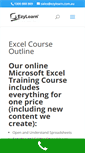 Mobile Screenshot of excelcourse.com.au